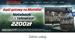 Desktop Screenshot of infores.net